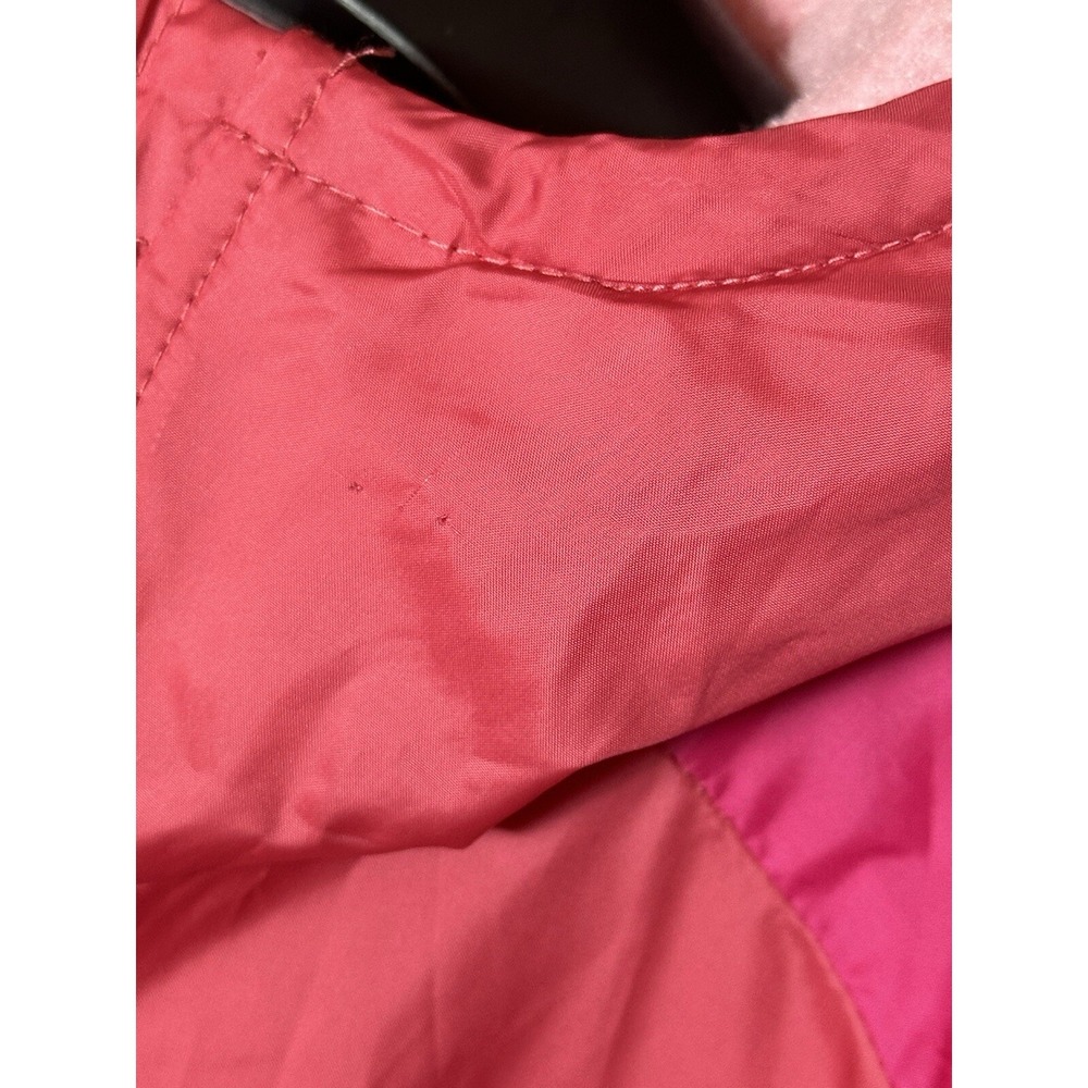 Columbia Jacket Girls 14 /16 Pink Windbreaker Colorblock PFG Vented Lightweight - Picture 5 of 9